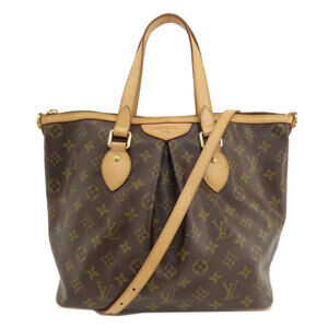 LOUIS VUITTON Brown Monogram Tote Bag